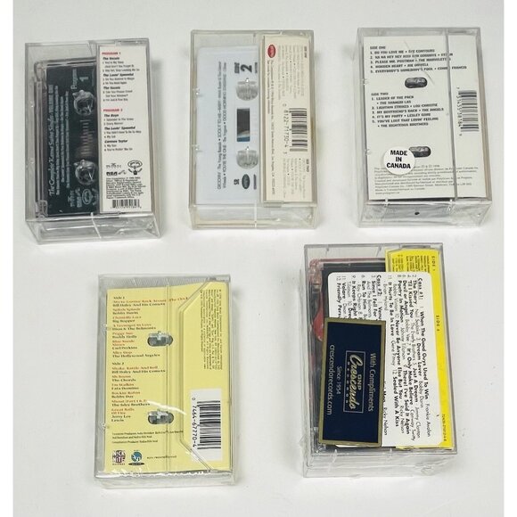 Lot 9 Cassettes 1950-1960s Music Compilations Hits Frankie Avalon ALL NEW SEALED - Picture 3 of 5